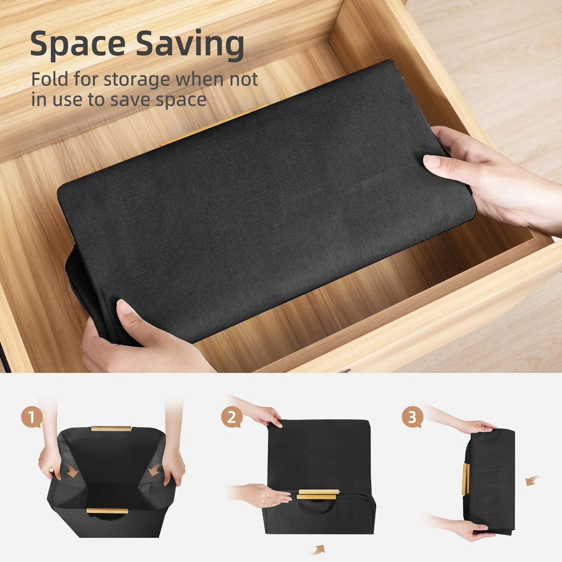 Large Capacity Foldable Laundry Basket