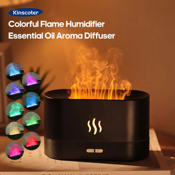 USB Flame Aroma Diffuser & Humidifier