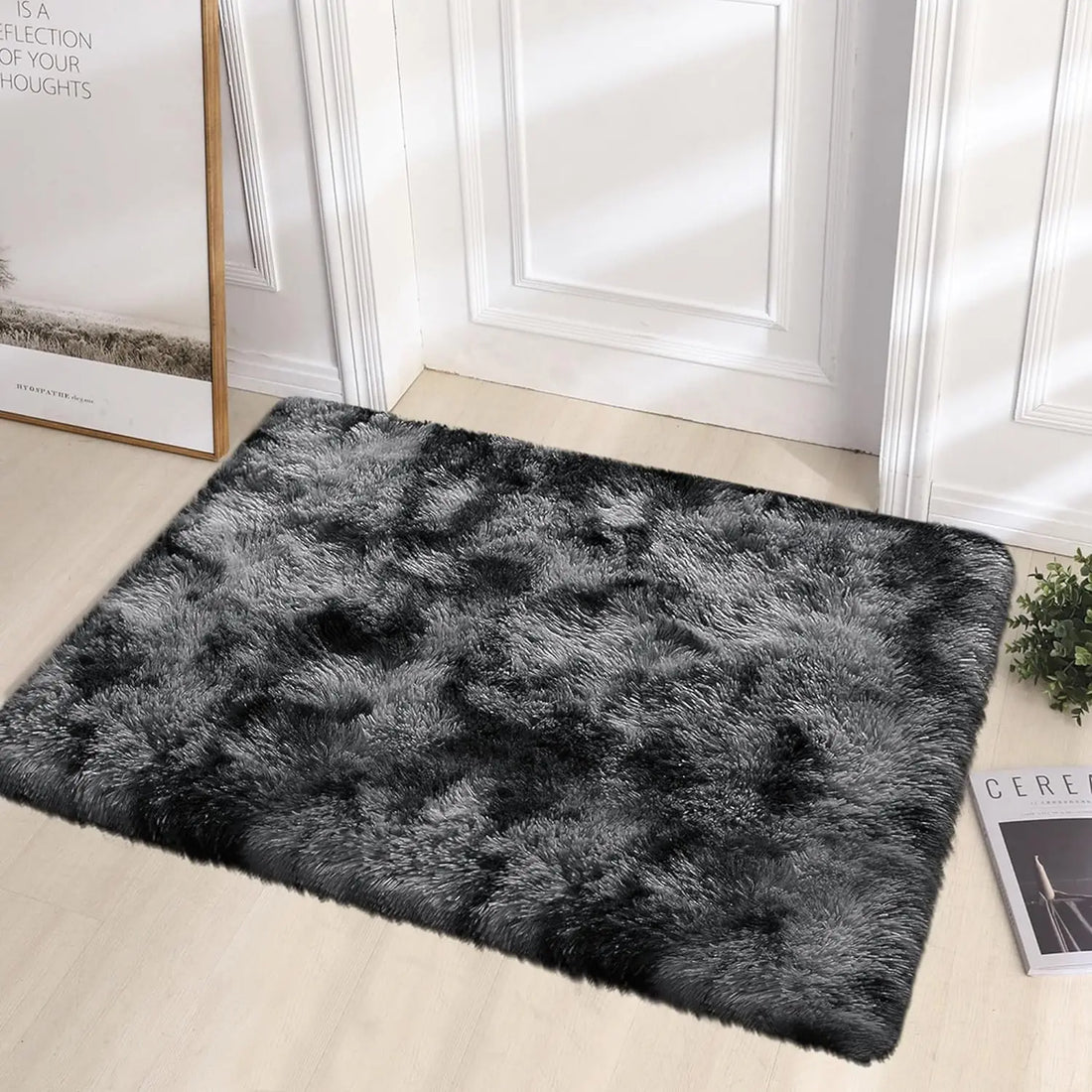 VIKAMA Tie-Dye Area Rug