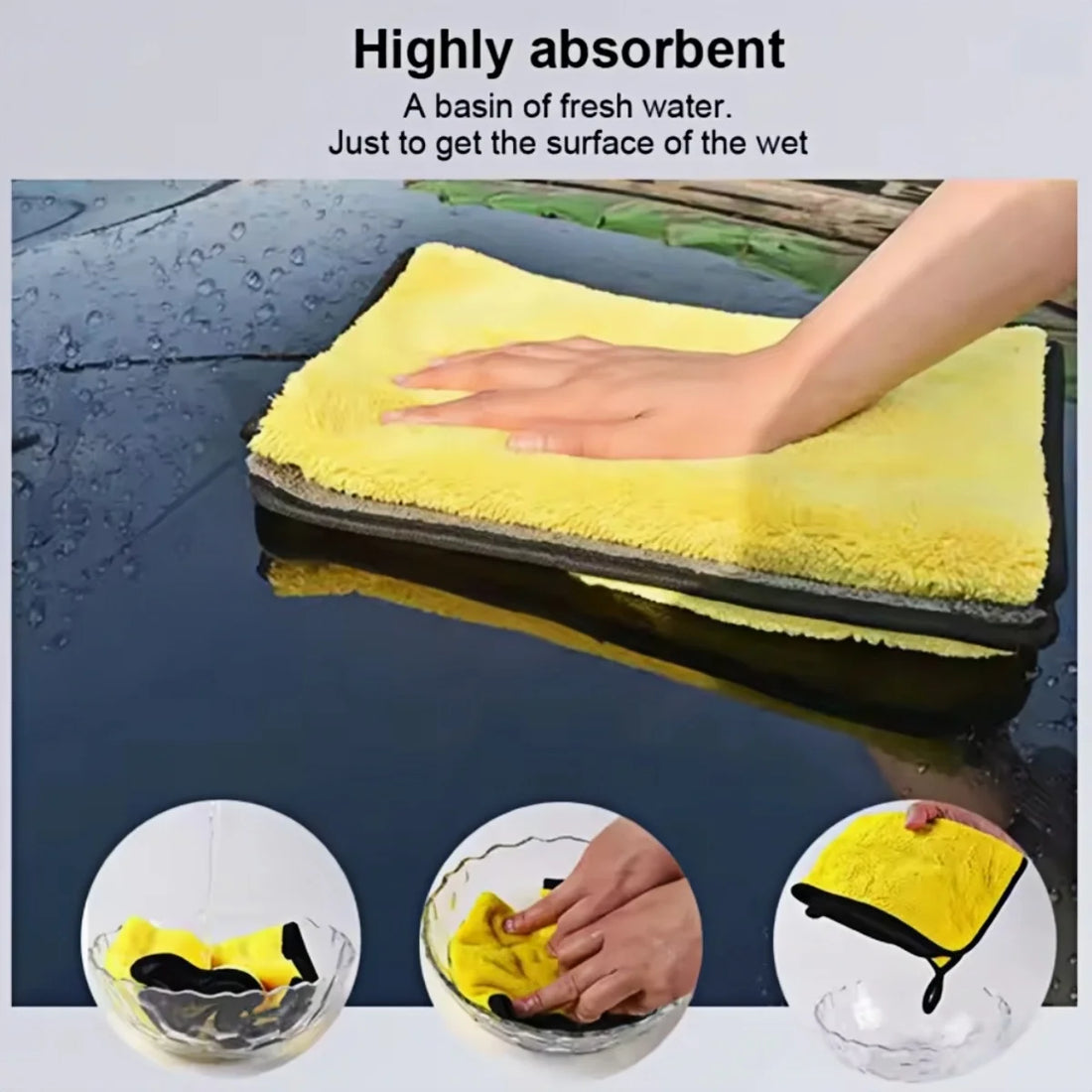 Ultra Soft Microfiber Car Cleaning Towels