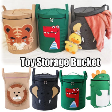Cartoon Animal Foldable Storage Basket