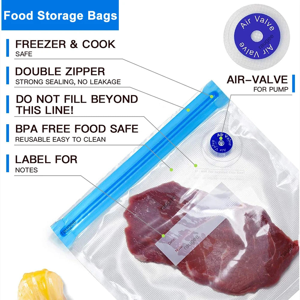 Reusable Vacuum Sealer Bags
